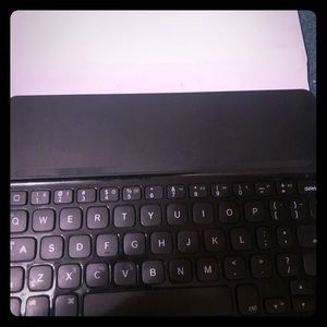 Black and white keyboard case